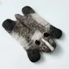 Exportado a Japón Posavasos Lindo de Fieltro de Lana de Animal Forma de Dibujo Animado Adorno de Escritorio Mantel Individual Pad Aislante Regalo de Navidad