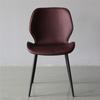 Hierro Hogar Luz Lujo Hotel Taburete Mueble Silla Respaldo Silla Silla de Comedor Silla de Comedor Moderno Simple Fábrica Venta al por Mayor
