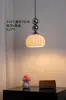 Luminária vintage estilo francês, pendente de cabeceira para quarto, estilo meados do século, quente e romântico, mini pendente de pétala para o hall de entrada