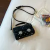 Bolso de Lunares de Moda de Este Año para Mujer 2026 Nueva Moda Bolso Cruzado Versátil Bolso Cuadrado Pequeño Exquisito Súper Popular