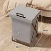Cesta de Lavandería Hogar Cesta de Almacenamiento de Ropa Sucia Baño Cesta de Lavandería Dormitorio Cesta de Almacenamiento de Artículos Varios Puerta de Entrada Trasera Cesta para Ropa Sucia