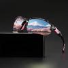 Gafas de Pesca Polarizadas Europeas y Americanas Gafas para Deportes al Aire Libre Ligeras Ciclismo Gafas de Sol Polarizadas Conectadas Gafas de Sol Coloridas