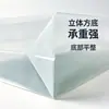 Saco plástico grande com fundo quadrado, saco PE transparente com fundo quadrado, revestimento de caixa de papelão, saco tridimensional à prova de poeira e umidade, feito sob medida pelo fabricante
