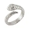 Anillo Irregular con Líneas Geométricas para Mujer, Anillo Abierto Ajustable Estilo Ins Hip-Hop, Anillo de Pareja de Moda