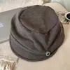 Gorra Newsboy Plisada Otoño Invierno Versátil Muestra la Cara Estilo Coreano Gorra de Pintor Moda Retro Japonesa Tendencia Gorro Boina Mujer Ala Pequeña