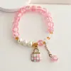 Pulsera de Joyería de Nuevo Estilo, Joyería de Cuentas de Cristal Estilo Coreano, Pareja, Estudiante, Pulsera Infantil, Joyería para Niñas al por Mayor