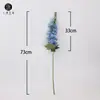 Venta directa de fábrica: Flores de lavanda artificiales en tonos azules y morados, perfectas para decoraciones de bodas y paisajismo