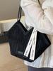 2025 Nuevo Estilo Coreano Casual Colorido Gran Capacidad Bolso Tote para Viaje Diario Combinable de Alto Valor para Mujer Bolso de Hombro Bajo el Brazo