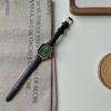 2024 Nuevo Moda Pequeño Verde Reloj Mujer Cuadrado Pequeño Elegante Celebridad de Internet Gama Alta Pequeña Esfera Reloj de Mujer
