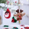 Comercio exterior Decoraciones navideñas Árbol de Navidad Muñeco de nieve Calcetines Fieltro de lana Dibujos animados Adornos Accesorios navideños Colgante