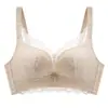 Lencería Sexy de Encaje para Mujer Sin Aros, Push-Up, Sin Costuras, Transpirable y Cómodo Sujetador, Push-Up para Pecho Pequeño, Lencería Ajustable para Mujer