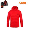Ropa de algodón con calefacción transfronteriza para hombre, ropa inteligente con calefacción eléctrica, ropa con calefacción para parejas, chaqueta, abrigo de invierno, ropa de algodón con calefacción para mujer
