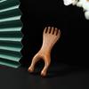 Pente de Massagem Garra de Tigre Sândalo Pente Rake Ferramenta de Raspagem Chifre Massagem Facial Ponto de Acupuntura Raspagem do Nariz Escova Meridiana Facial