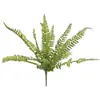 Hierba Sintética Plástica Tipo Helecho Hojas de Helecho Plantas Verdes Fondo Estilo Bosque de Interior Esquina de Plantas Decoración de Arreglo Floral
