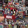 100 adesivos de graffiti rock estilo banda KISS. Adesivos à prova d'água DIY para guitarras, cadernos e malas. Cooperação transfronteiriça