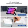 Adequado para Apple iPad Pro 11 Air 13 10 Capa Plana Acrílica Tri-fold de Fibra de Carbono