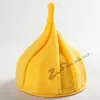 Atacado de Fabricantes Transfronteiriços Chapéus Japoneses e Coreanos Chapéus Pontudos de Lã Tricotada de Outono e Inverno para Bebês Chapéus Torcidos para Crianças