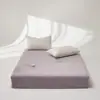 Protector de Colchón de Terciopelo de Leche y Polar de Invierno, Funda de Sábana Bajera Engrosada, Cubre Cama de Polar Coral, Sábana Bajera de Cobertura Total