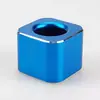 Porta Plumas Metálico Porta Plumas Inserto Pequeño para Plumas Cuadrado Barril Negro para Pluma Base para Cepillos de Dientes de Pareja Porta Cuchillas Papelería para Estudiantes