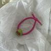 Doudou min linda banda para el cabello de color, cuerda para el cabello, banda de goma de alta elasticidad y duradera, cuerda para el cabello para la cabeza de mujer