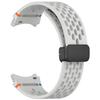 Para Samsung Galaxy Watch7 Fivela Dobrável Pulseira FE Car Line Silicone Pulseira 4567 Furo Universal