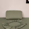 Funda de almohada de algodón puro de color liso, modelo nuevo 2026, para uso doméstico, conveniente para cambiar y lavar, funda de almohada especial para viajes de negocios, funda de almohada mágica