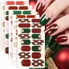 Fábrica de Origem Zhengxiang Filme Personalizado para Esmalte de Unha Adesivos de Unha Floco de Neve Boneco de Neve Árvore de Natal Adesivos de Arte para Unhas Oem