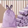Bolsa de Basura con Cordón Sabor Frambuesa Helada Portátil para el Hogar Gruesa Súper Gruesa Cocina Tamaño Grande Económica Bolsa de Plástico