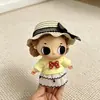 Solo Ropa de Muñeca Adecuada para Muñecas Nyota Little Moments Serie 15cm, Camiseta de Minnie, Falda Blanca de Gasa, Bolso de Hombro Kt