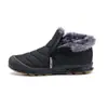 Ventas Directas de Fábrica Transfronterizas Invierno Terciopelo Suela Gruesa Impermeables Botas de Nieve Cálidas y Transpirables Pareja Caña Alta Casual Zapatos de Algodón