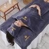 Salón de belleza Barbería especial manejo de la piel toalla de cinco piezas suave absorbente toalla de cama logo bordado palabra bordada