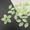 Estrella Cristal tailandés diy accesorios de joyería pétalo antiguo horquilla hebilla para la cabeza material para aretes 12X19 vidrio flor de durazno gorda