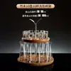 Juego de Decantador de Vino de Cristal Jinshan para Uso en Casa, Vasos Pequeños de Tiro Estilo Chino, Copas para Licor, Venta al por Mayor de Fábrica