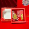Oro Puro 999 Año del Cordero Pegatinas Doradas para Teléfono Personalizadas al por Mayor Festival Qixi Promoción de Tráfico para Transmisiones en Vivo Marketing Souvenirs