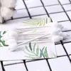 Fabricantes de cotonetes amam cotonete de papel para bebê com haste de papel 56 tubos cabeça grande cabeça de cabaça cotonete link de atacado pequena quantidade