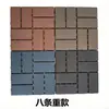 Piso Plástico Encaixável para Exterior Caminho de Jardim Varanda Terraço Piso Plástico Encaixável Resistente ao Desgaste DIY Piso Plástico