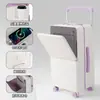 Nueva Maleta de Carrito con Asa Ancha para Estudiantes con Ruedas Universales, Maleta de Viaje con Candado de Contraseña, Maleta de Equipaje de Gran Capacidad