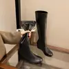 Primer Encuentro Botas Ji Mujer 2026 Otoño Invierno Nuevas Elásticas Adelgazantes Botas Tacón Oculto Personas Bajas Caña Alta Botas Largas de Caballero