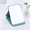 Espelho Grosso de Pão Espelho de Maquiagem Espelho Pequeno Portátil para Uso Doméstico para Mulheres, Espelho de Mesa Dobrável para Dormitório de Estudantes, Design Minimalista