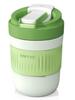 Nuevo lindo tubo de succión portátil para coche Taza de alto valor de color de una taza doble uso color macarrón taza doble para beber regalo para estudiante Taza