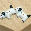 Botones Lindos de Resina con Forma de Alien de Dos Ojos con Diseño de Dálmata 3D para Ropa Infantil Cardigans y Suéteres