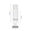 Frasco Mousse Espumante Tipo Pressão com Boca de Rosca 42mm, Frasco Plástico PET com Tampa de Bomba, Frasco Espumante Mousse Portátil 120ml Atacado