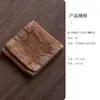 Paño de Cocina Absorbente de Algodón y Lino Estilo Chino Retro, Accesorio Creativo Cosido a Mano para Ceremonia del Té, Juego de Té Kung Fu Inspirado en el Zen, Mantel para Mesa de Té