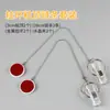 Cadena colgante de cable de acero para tablero de anuncios Cadena colgante Gancho magnético Pladur Acrílico Señal Tablero KT Señal de estacionamiento Cuerda colgante para pancarta