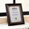 Moldura de Certificado de Patente A4 Moldura de Exibição de Certificado de Classe Alta Moldura de Foto Criativa 7 Polegadas 8 Polegadas 10 Polegadas Moldura Vazia Mesa