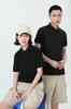 Camisa Polo de Color Sólido 100% Algodón con Cuello Solapa Logo Personalizado Ropa de Trabajo Algodón de Fibra Larga Camisa Cultural Corporativa Camisa Publicitaria Pedido