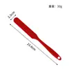 Rascador de Silicona Transfronterizo Espátula para Crema de Mantequilla Rascador de Pastel Espátula para Mantequilla y Mermelada Herramienta para Hornear Cuchillo Beso de 24 cm