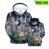 Amazon Transfronterizo Gundam Rim Patrón Impreso en 3D Chaqueta Coreana Holgada de Manga Larga Sudadera con Capucha para Mujer