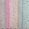 Tela Bordada Estampada, Vestido de Verano Fresco Floral para Mujer, Falda Media, Tela para Vestido Infantil, Al por Mayor en Stock