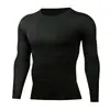 Ropa Deportiva para Ciclismo al Aire Libre de Manga Larga para Hombre Ajustada de Alta Elasticidad Capa Base Transpirable de Secado Rápido para Fitness, Running, Entrenamiento